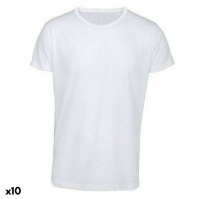 Barn T-shirt med kortärm 145251 Vit (Storlek: 4-5 år)
