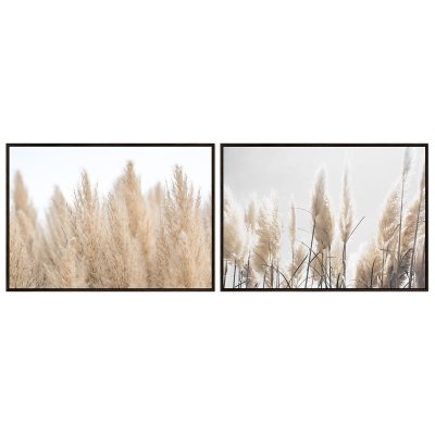 Tavla DKD Home Decor Borste (123 x 4,5 x 83 cm) (83 x 4,5 x 122,5 cm) (2 antal)