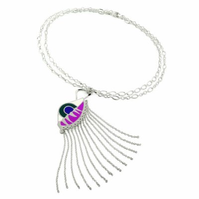 Damhalsband Folli Follie 3N0F010EPX (45 cm)