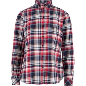Flanellskjorta Gard Workwear Dam Blå/Röd - BLÅ/RÖD, 40