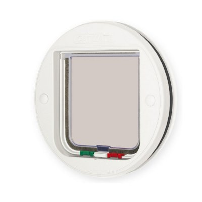 Dörr Pet Mate Ø 22,3 cm Glas Rund Vit Ø 24,5 cm Kattlucka