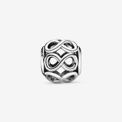 Dampärlor Pandora 791872 Silvrig (1 cm)
