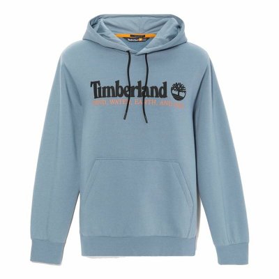 Tröja med huva Herr Timberland WWES Blå (Storlek: M)