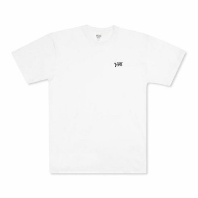 T-shirt med kortärm Herr Vans Mini Scip Vit (Storlek: L)
