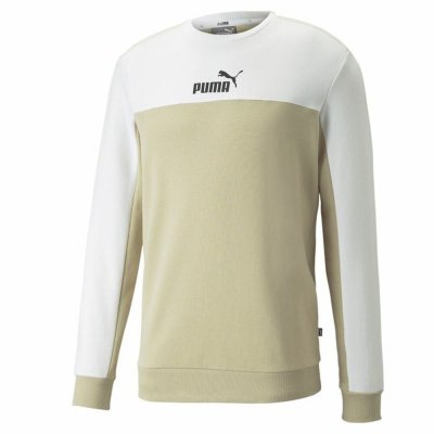 Tröja utan huva Herr Puma ESS+ Block M (Storlek: S)