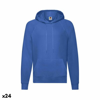 Tröja med huva Barn 141335 (24 antal) (Färg: Vit, Storlek: M)