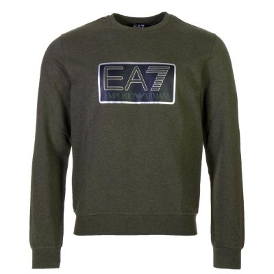 T-shirt med lång ärm Herr Armani Jeans 6ZPM60 PJ05Z Grön (Storlek: XXL)