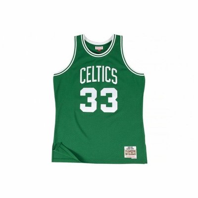 Baskettröja Mitchell & Ness Boston Celtics Larry Bird 33 Grön (Storlek: L)