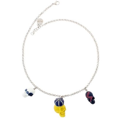 Damhalsband Miss Sixty COLORFULL SKULLS