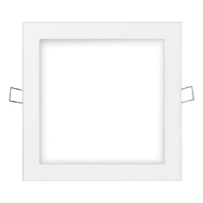 LED-lampa EDM Inbäddningsbar Vit 20 W 1500 Lm (4000 K) (20 x 20 cm) (22 x 22 cm)