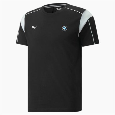 T-shirt med kortärm Herr Puma BMW Motorsport T7 Svart (Storlek: S)