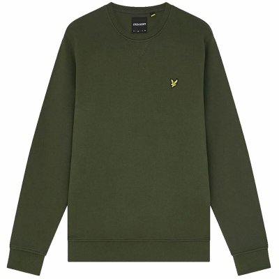 Tröja utan huva Herr Lyle & Scott Grön (Storlek: S)