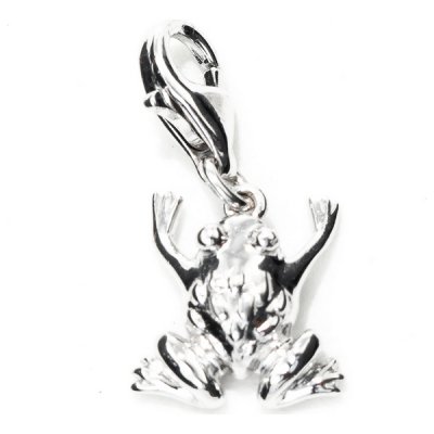 Dampärlor Xenox CHARM_RANA Silvrig (1 cm)