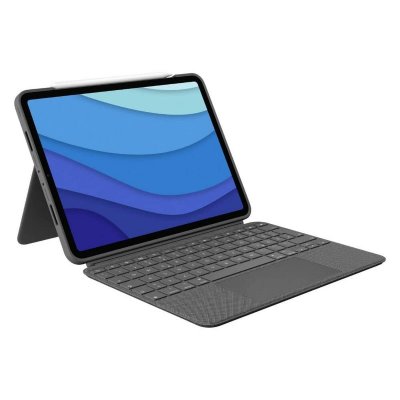 "Väska till Läsplatta och Tangentbord Logitech iPad Pro 11"" (1st, 2nd, 3rd Gen) Qwertz Tyska (Renoverade A)"