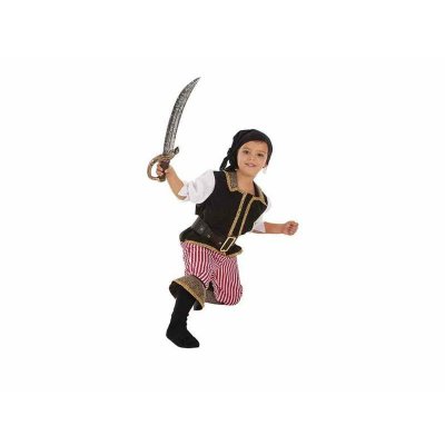 Maskeraddräkt för barn Buccaneer Från Karibien (Storlek: 7-9 år)