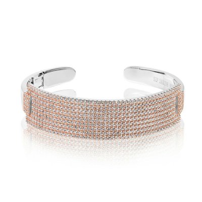 Damarmband Sif Jakobs BG0097-CZ-RG2M Grå Sterlingsilver (19 cm)