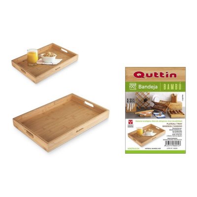 Bricka Quttin Bambu (40 X 27 x 4,6 cm)