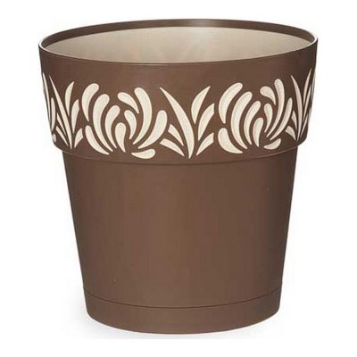 Kruka Gaia Brun Plast (19 x 19 x 19 cm)