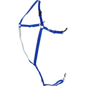 Förbygel Fodrad Nylon Blå Vit