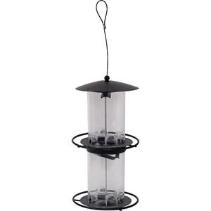 Fågelmatare Nelson Garden Stylish Frö Svart, 35 cm