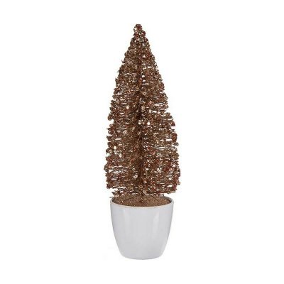 Julgran Liten Gyllene Brons Plast (9 x 28 x 9 cm)