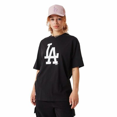 T-shirt med kortärm Dam New Era Essentials LA Dodgers Multicolour (Storlek: S)