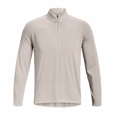 T-shirt med lång ärm Herr Under Armour Streaker Run Beige (Storlek: L)