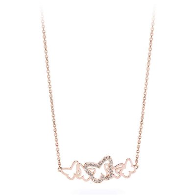 Damhalsband Brosway Flow Guldrosa