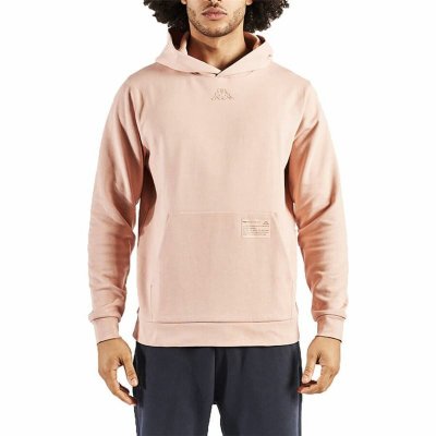 Tröja med huva Herr Kappa Rosa (Storlek: XL)
