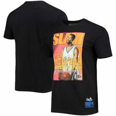 T-shirt med kortärm Herr Mitchell & Ness Orlando Magic McGrady Svart (Storlek: S)